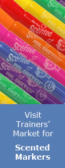 Trainers Market Scented Markers