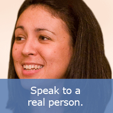 Speak to a real person at Glasstap